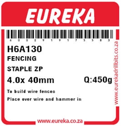H6A130 - Fencing Staple -H6A130_label_T